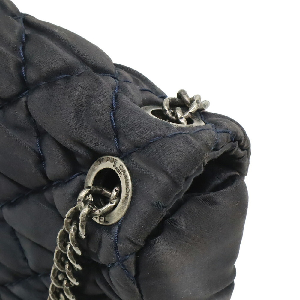 CHANEL Blue Logo Shoulder Bag - Picture 9 of 10